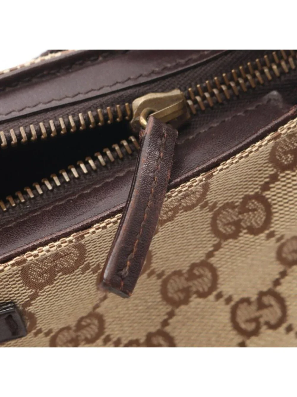 Gucci Handbag GG Canvas Beige Brown Accessory Sally Pouch